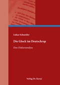 Cover: Die Glock im Deutschrap - Kovac, Dr. Verlag