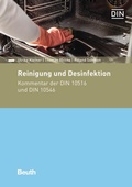 Cover: Reinigung und Desinfektion - Buch mit E-Book - DIN Media