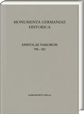 Cover: Epistolae variorum 798-923 - Harrassowitz Verlag