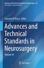 Cover: Advances and Technical Standards in Neurosurgery - Springer