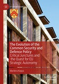 Cover: The Evolution of the Common Security and Defence Policy - Palgrave Macmillan