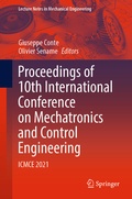 Cover: Proceedings of 10th International Conference on Mechatronics and Control Engineering - Springer