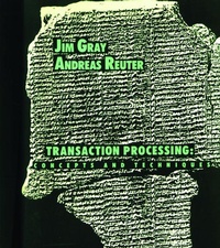 Enlarge image Cover: Transaction Processing - Morgan Kaufmann