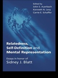 Cover: Relatedness, Self-Definition and Mental Representation - Routledge