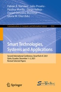 Cover: Smart Technologies, Systems and Applications - Springer