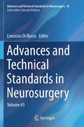 Cover: Advances and Technical Standards in Neurosurgery - Springer