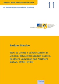 Abbildung von: How to Create a Labour Market in Colonial Situations - EB-Verlag