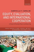 Cover: Equity, Evaluation, and International Cooperation - Oxford University Press
