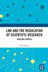 Abbildung von: Law and the Regulation of Scientific Research - Routledge