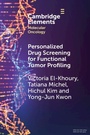 Cover: Personalized Drug Screening for Functional Tumor Profiling - Cambridge University Press