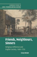 Cover: Friends, Neighbours, Sinners - Cambridge University Press
