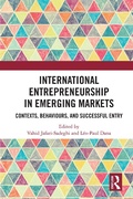 Cover: International Entrepreneurship in Emerging Markets - Routledge