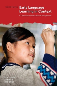 Enlarge image Cover: Early Language Learning in Context - Multilingual Matters