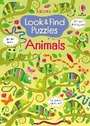 Cover: Look and Find Puzzles Animals - Usborne Publishing Ltd