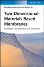 Cover: Two-Dimensional-Materials-Based Membranes - Wiley-VCH