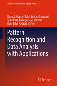 Enlarge image Cover: Pattern Recognition and Data Analysis with Applications - Springer