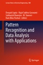 Cover: Pattern Recognition and Data Analysis with Applications - Springer