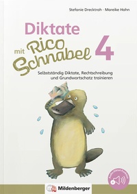 Abbildung von: Diktate mit Rico Schnabel, Klasse 4 - Mildenberger Verlag GmbH