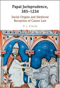 Abbildung von: Papal Jurisprudence, 385-1234 - Cambridge University Press