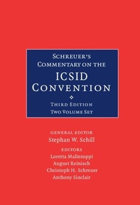 Abbildung von: Schreuer's Commentary on the ICSID Convention - Cambridge University Press