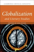 Cover: Globalization and Literary Studies - Cambridge University Press