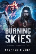 Cover: Burning Skies (A Ragnar Stormbringer Tale) - Seventh Star Press