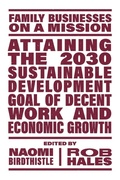 Cover: Attaining the 2030 Sustainable Development Goal of Decent Work and Economic Growth - Emerald Publishing Limited