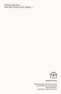 Enlarge image Cover: Hate Mail - Vine Leaves Press