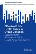 Cover: Effective Public Health Policy in Organ Donation - Springer