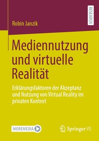 Abbildung von: Mediennutzung und virtuelle Realität - Springer VS