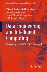 Enlarge image Cover: Data Engineering and Intelligent Computing - Springer