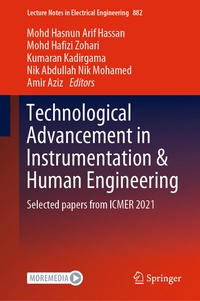 Enlarge image Cover: Technological Advancement in Instrumentation & Human Engineering - Springer