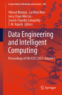 Enlarge image Cover: Data Engineering and Intelligent Computing - Springer