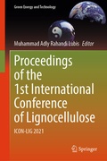 Cover: Proceedings of the 1st International Conference of Lignocellulose - Springer
