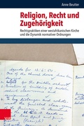 Cover: Religion, Recht und Zugeh&ouml;rigkeit - Vandenhoeck & Ruprecht