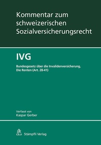 Enlarge image Cover: IVG - Stämpfli Verlag