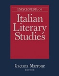 Cover: Encyclopedia of Italian Literary Studies - Routledge