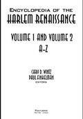 Cover: Encyclopedia of the Harlem Renaissance - Routledge