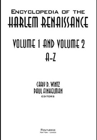 Enlarge image Cover: Encyclopedia of the Harlem Renaissance - Routledge