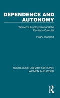 Cover: Dependence and Autonomy - Routledge