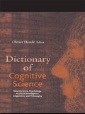 Cover: Dictionary of Cognitive Science - Routledge