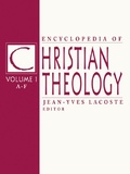 Cover: Encyclopedia of Christian Theology - Routledge