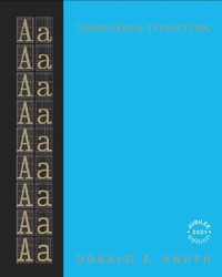 Abbildung von: Computers & Typesetting, Volume A - Addison Wesley