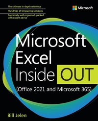 Abbildung von: Microsoft Excel Inside Out (Office 2021 and Microsoft 365) - Addison Wesley
