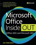 Cover: Microsoft Office Inside Out (Office 2021 and Microsoft 365) - Addison Wesley