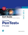 Cover: CompTIA PenTest+ PT0-002 Cert Guide - Pearson It Certification