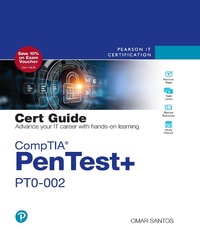 Abbildung von: CompTIA PenTest+ PT0-002 Cert Guide - Pearson It Certification