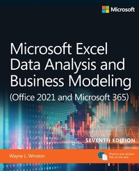 Abbildung von: Microsoft Excel Data Analysis and Business Modeling (Office 2021 and Microsoft 365) - Addison Wesley