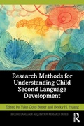 Cover: Research Methods for Understanding Child Second Language Development - Routledge