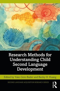 Enlarge image Cover: Research Methods for Understanding Child Second Language Development - Routledge